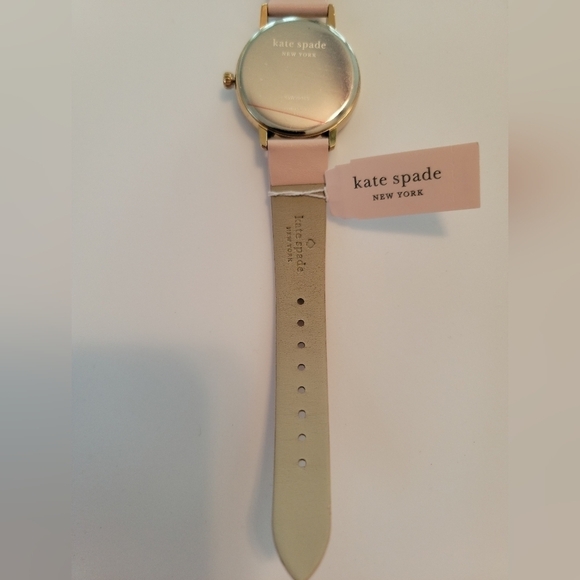 NWT Kate Spade Ladies Metro Monogram Leather Watch - Picture 8 of 8
